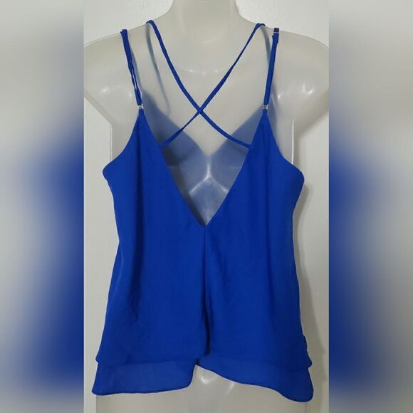 Amanda Uprichard Women's Spaghetti Strap V-Neck tank top size S - Picture 2 of 6